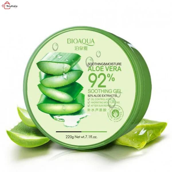 ژل آبرسان 92% آلوئه ورا بیوآکوا BIOAQUA