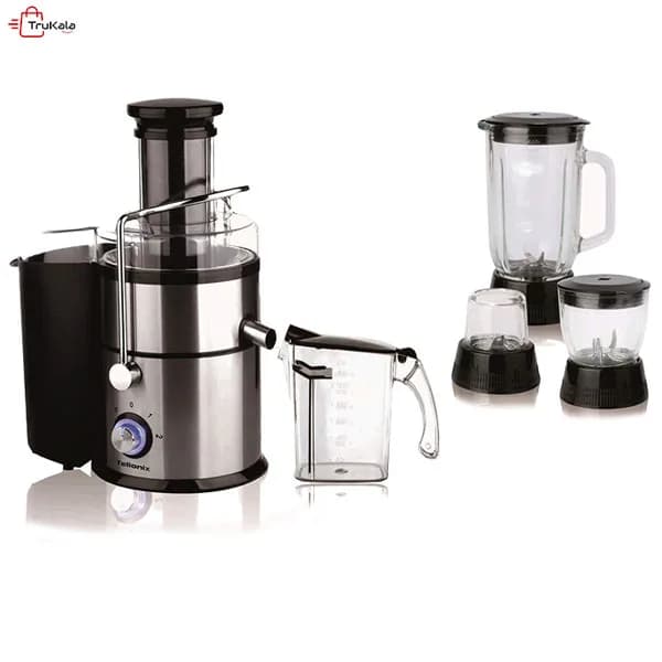 آبمیوه گیری چهار کاره تلیونیکس مدل TJE3750