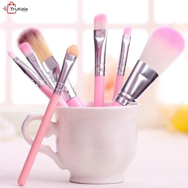 ست براش 7 عددی هلو کیتی صورتی Hello Kitty — تصویر ۲