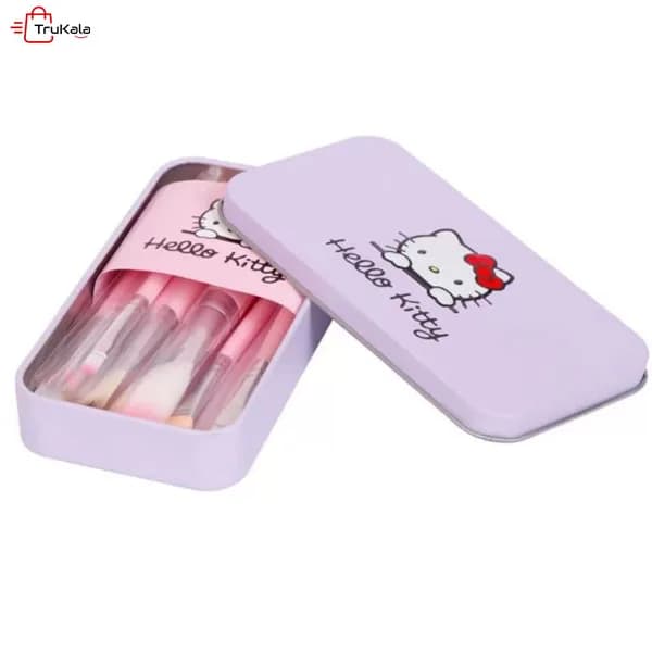 ست براش 7 عددی هلو کیتی صورتی Hello Kitty