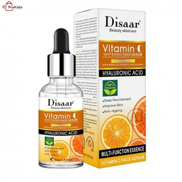 سرم جوانسازی صورت و سفید کننده دیسار ویتامین disaar c