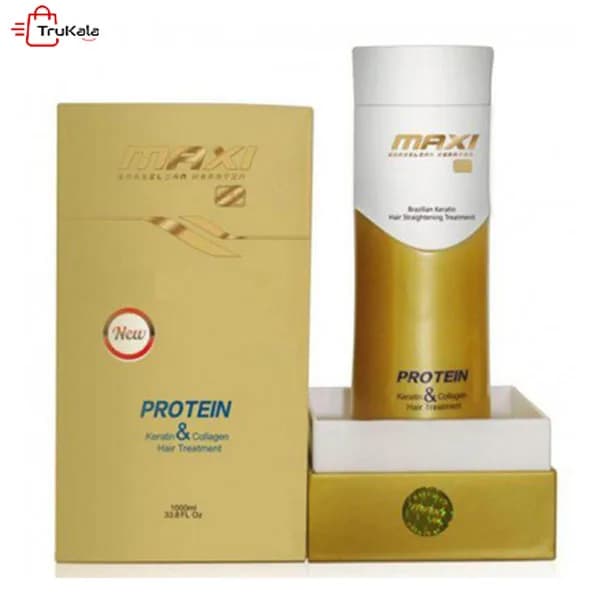 کراتین مو مکسی گلد 1000 میلی لیتر Maxi Protein — تصویر ۳