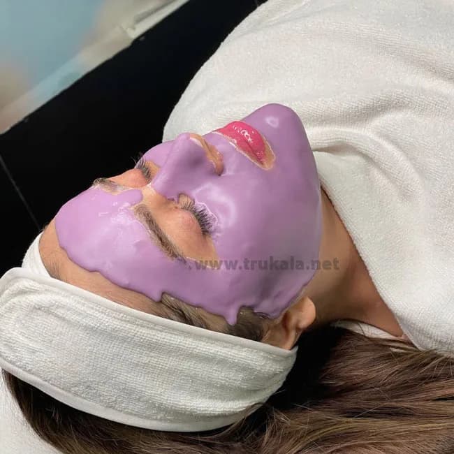 ماسک پودری لاتکسی اسطوخودوس لکسینا LEXINA حجم 250 گرم