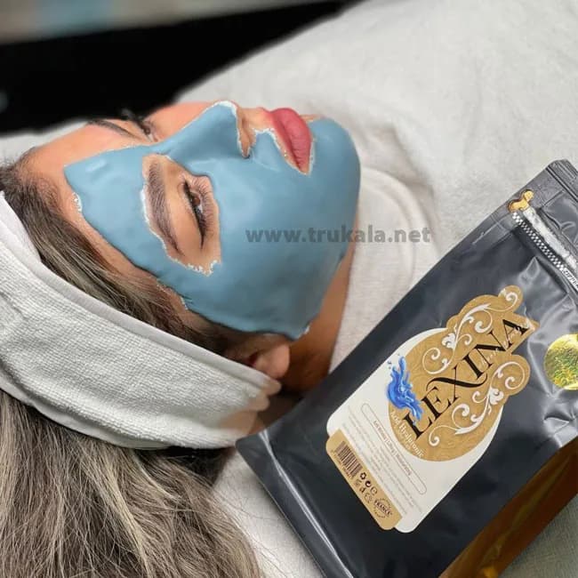 ماسک پودری لاتکسی هیالورونیک اسید لکسینا LEXINA حجم 250 گرم