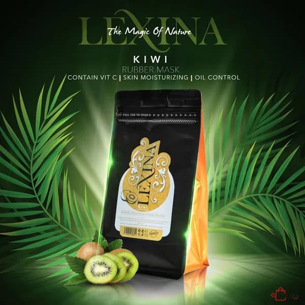 ماسک پودری لاتکسی کیوی لکسینا LEXINA حجم 250 گرم