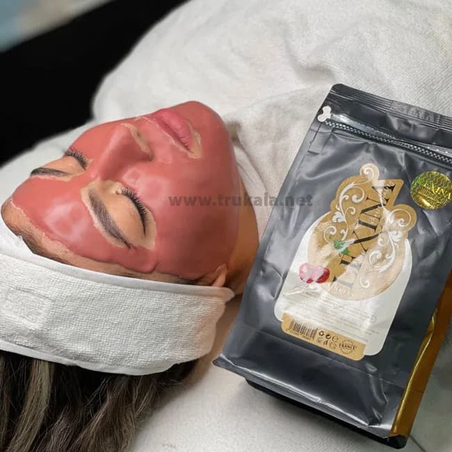 ماسک پودری لاتکسی عصاره گیلاس لکسینا LEXINA حجم 250 گرم