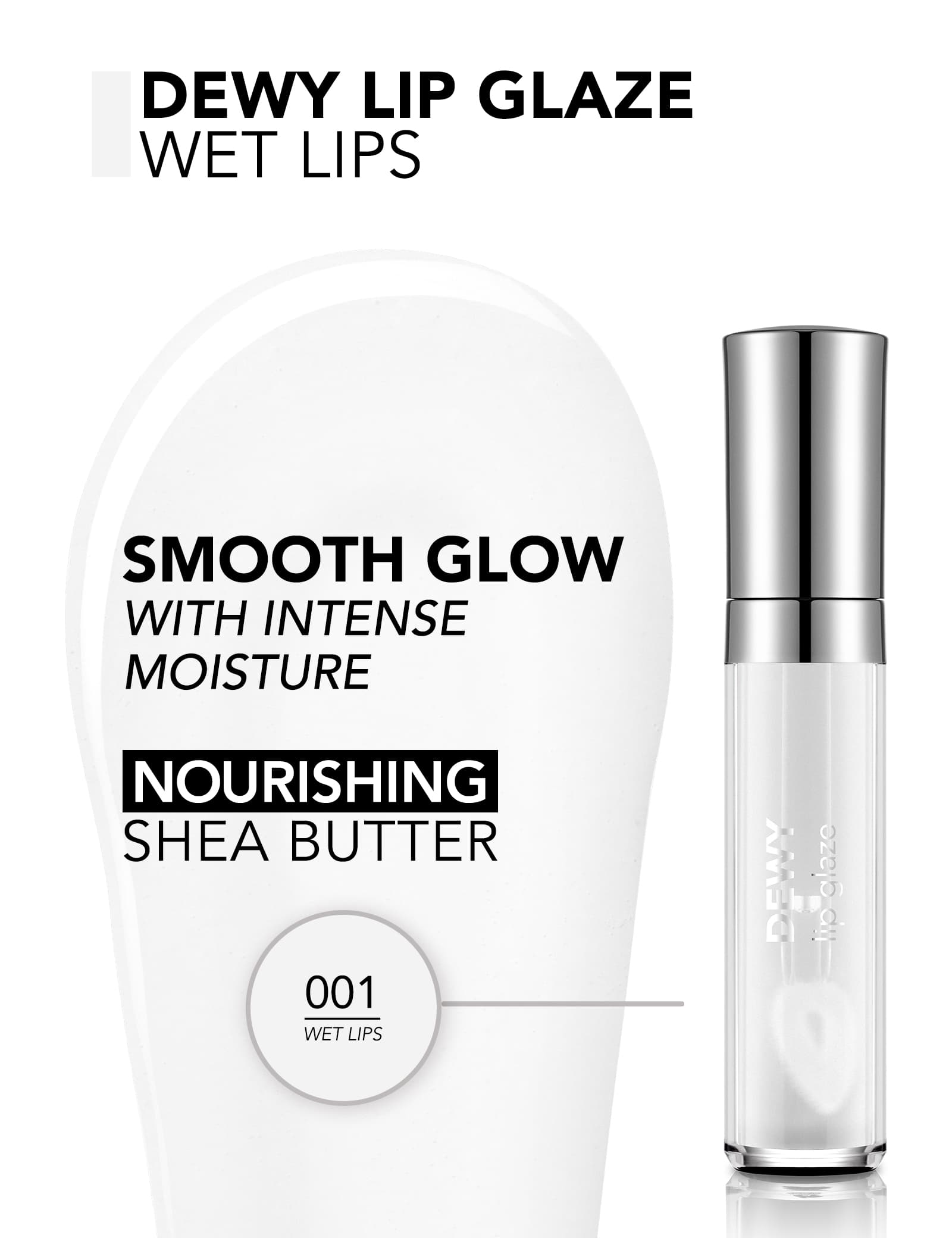 لیپ گلاس فلورمار مدل Dewy lip glaze — تصویر ۵