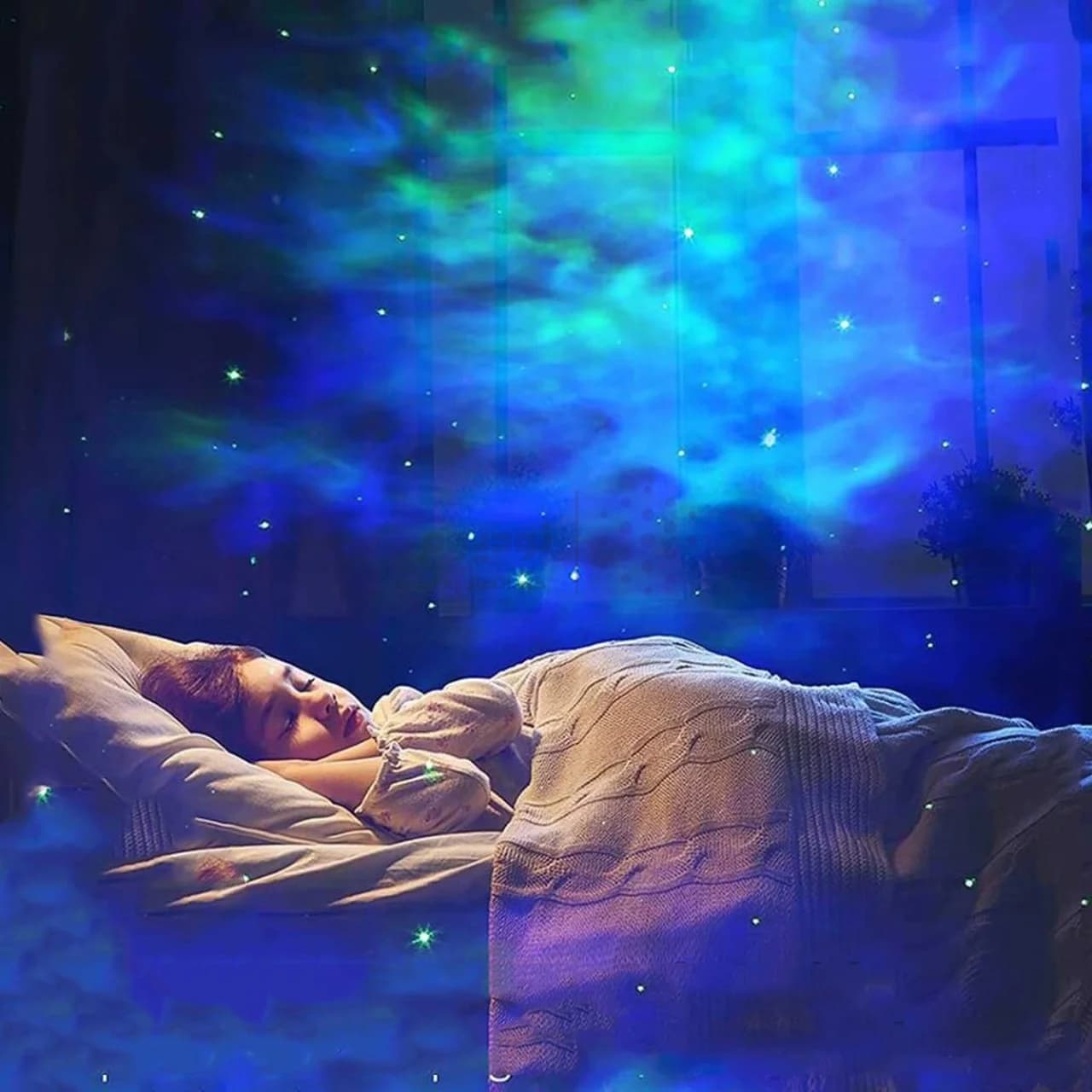 ویدئو پروژکتور آسمان مجازی مدل Astronaut Nebula – سفید — تصویر ۵