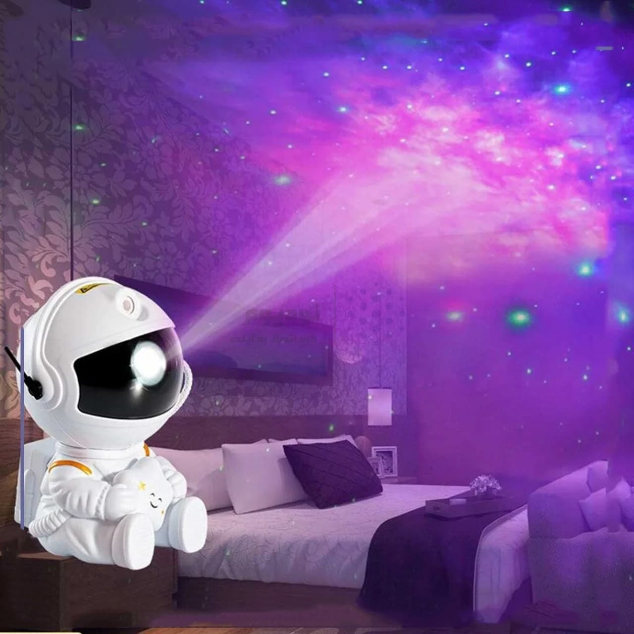 ویدئو پروژکتور آسمان مجازی مدل Astronaut Nebula – سفید — تصویر ۶