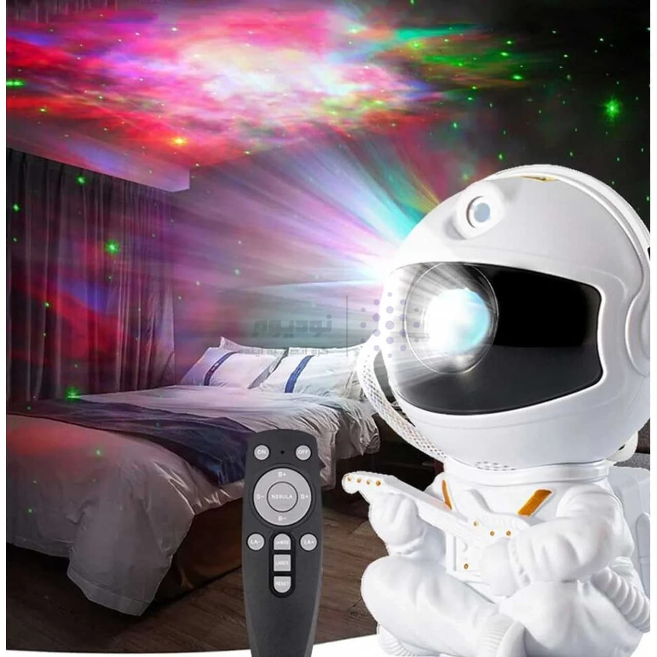 ویدئو پروژکتور آسمان مجازی مدل Astronaut Nebula – سفید — تصویر ۷