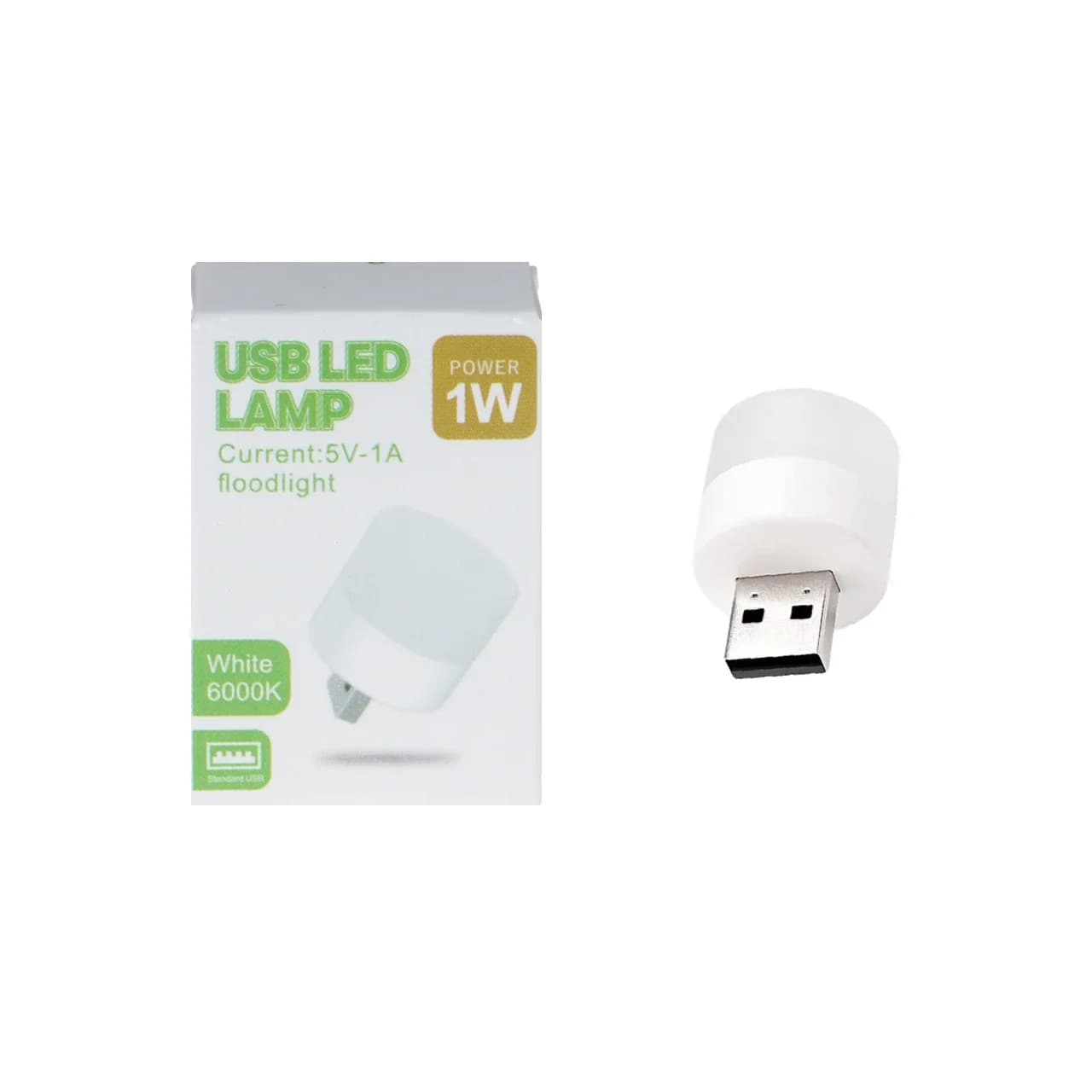 لامپ LED USB – سفید – RH