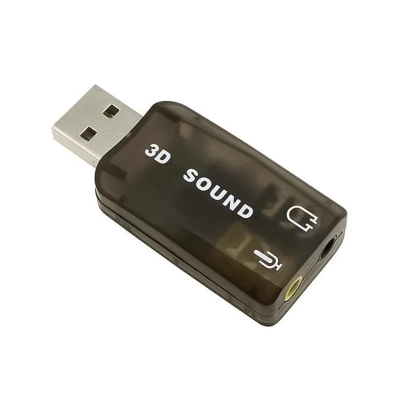 کارت صدا اکسترنال USB مدل 3D Sound 5.1