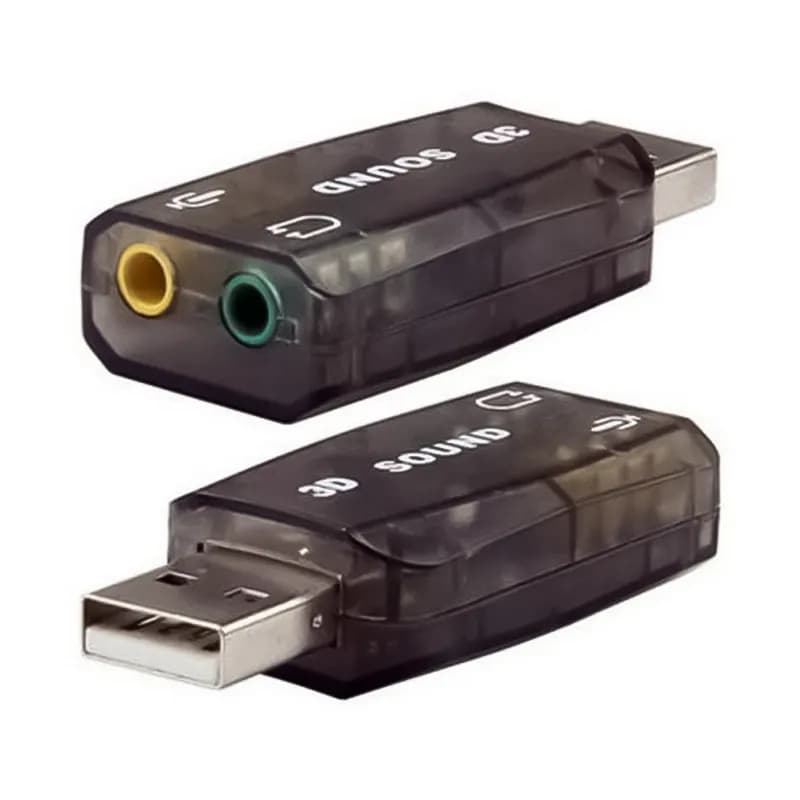 کارت صدا اکسترنال USB مدل 3D Sound 5.1 — تصویر ۴