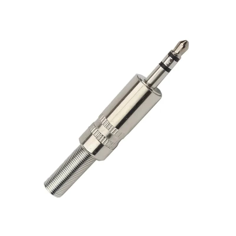 فیش میکروفن فلزی دو خط استریو مدل Ariko F188 سایز 3.5 میلی متر