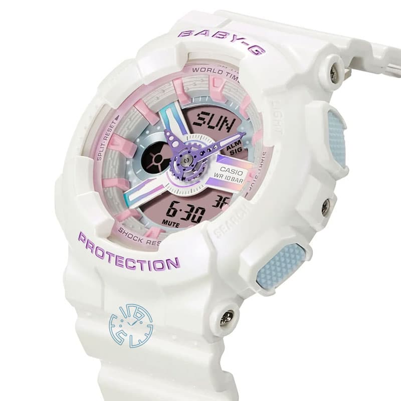 ساعت مچی زنانه کاسیو بیبی جی BABY-G BA-110FH-7ADR — تصویر ۴