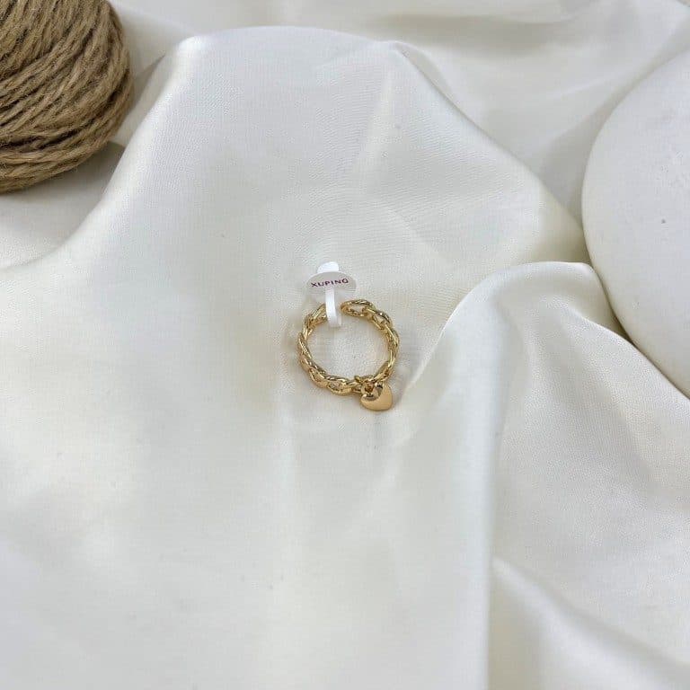 انگشتر زنانه ژوپینگ مدل کارتیه قلب کد R51899 — تصویر ۲