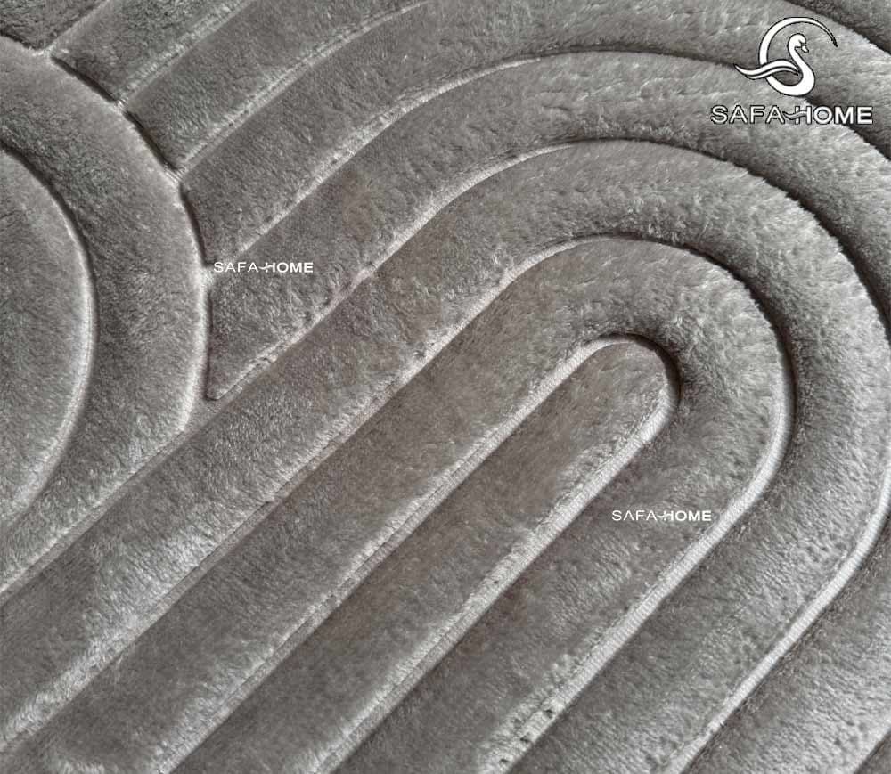 پادری مخمل طرح موج 45*75 سانتی متر — تصویر ۶