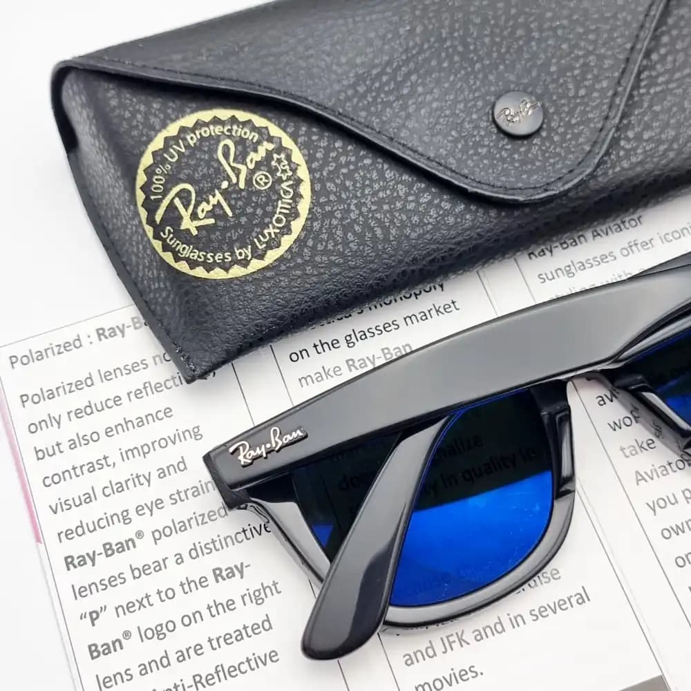 عینک دودی Ray Ban مدل 2140 — تصویر ۳