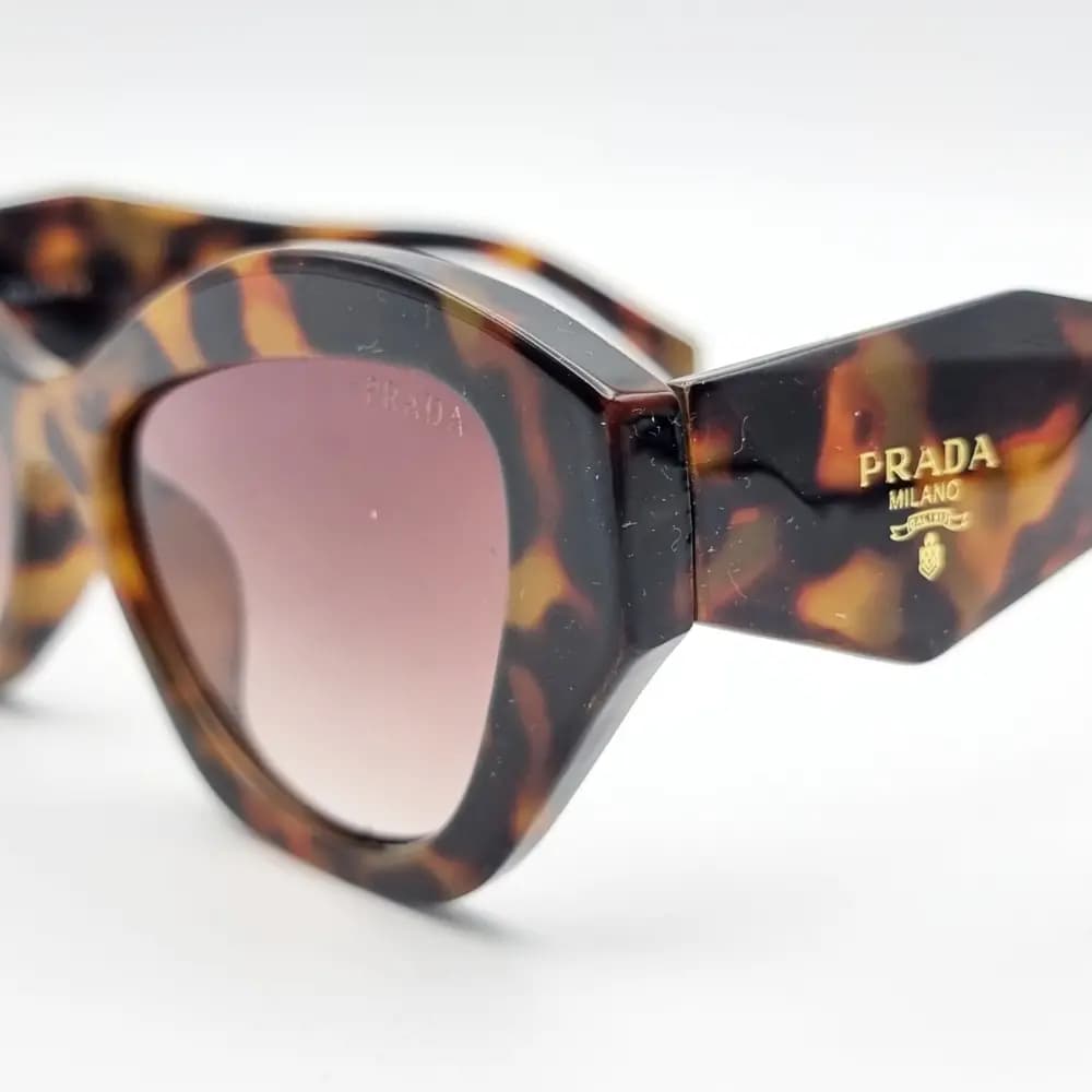 عینک دودی PRADA مدل 9708 دودی — تصویر ۳