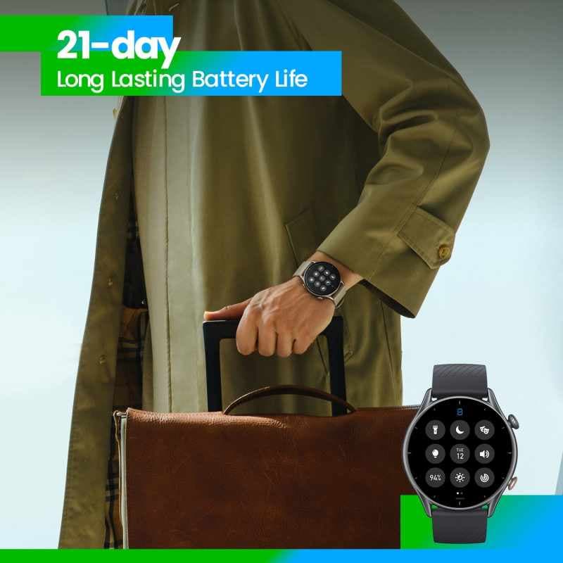 ساعت هوشمند آمازفیت مدل Amazfit GTR 3 — تصویر ۸