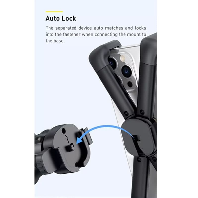 هولدر دوچرخه و موتور بیسوس مدل Baseus Quick To Take Cycling Holder SUQX-01 — تصویر ۷