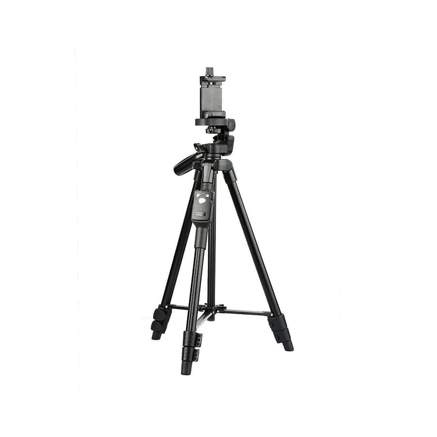 سه پایه نگه‌دارنده گوشی و دوربین یانتنگ مدل VCT- 5208 به همراه شاتر ریموت کنترل