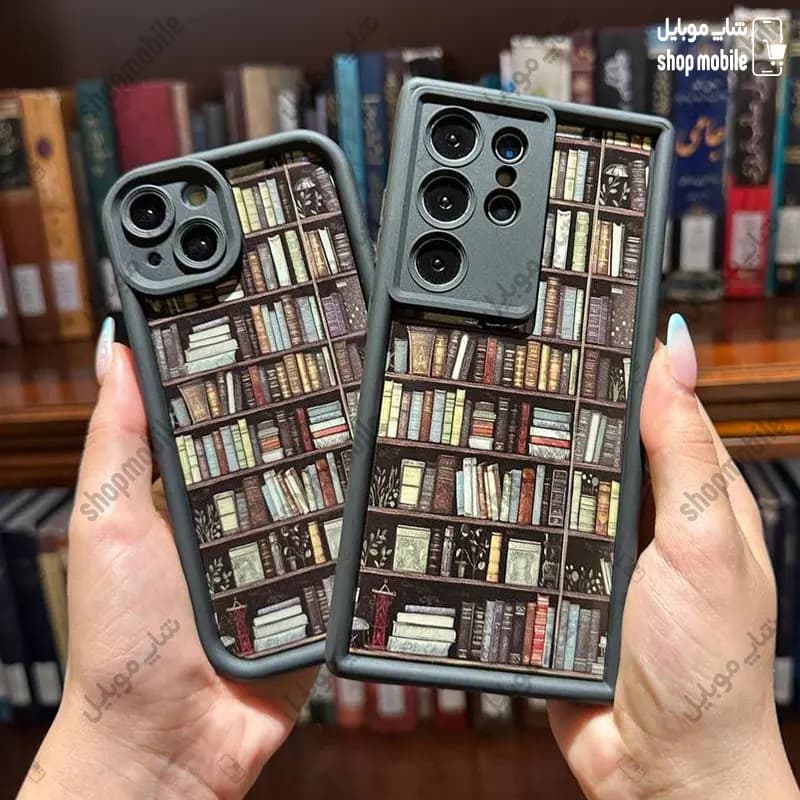 قاب گوشی سامسونگ گلکسی A11 / M11 (کاور Solid Case طرح کتابخانه) — تصویر ۳