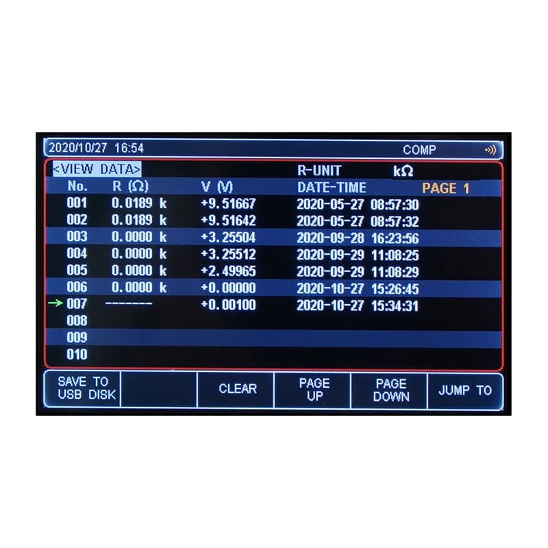 تستر باتری یونیتی مدل UNI-T UT3563 — تصویر ۶