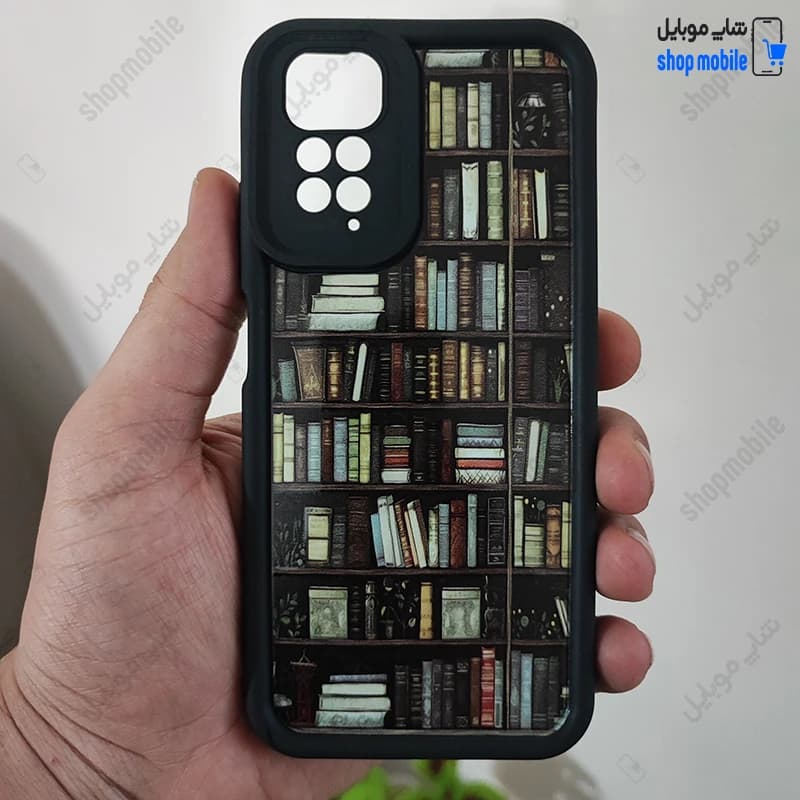 قاب گوشی شیائومی ردمی نوت 11 4G / نوت 11S 4G (کاور Solid Case طرح کتابخانه)