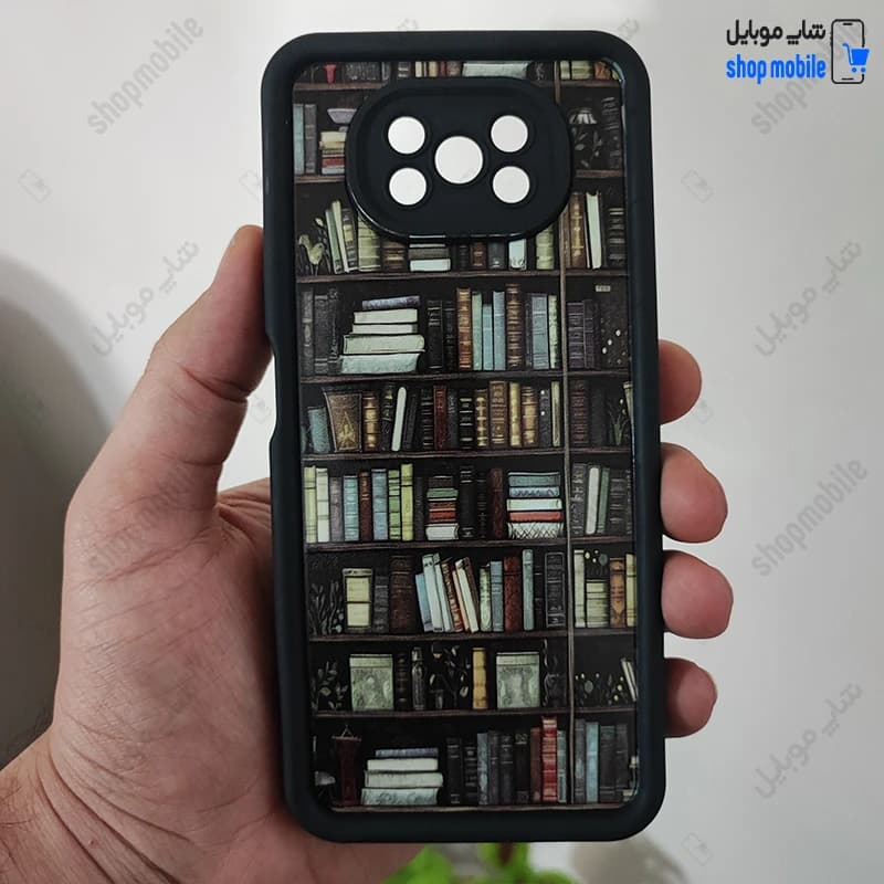 قاب گوشی شیائومی پوکو X3 / X3 پرو (کاور Solid Case طرح کتابخانه)