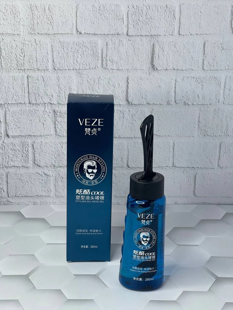 ژل مو شانه‌دار وزه Veze حجم 280میل — تصویر ۲