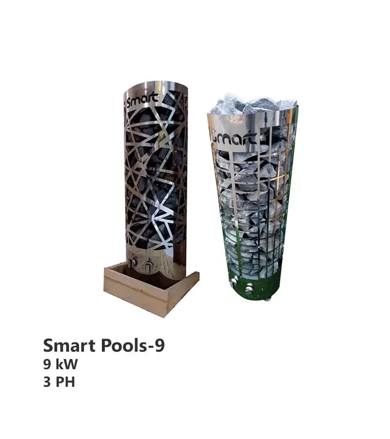 هیتر برقی سونا خشک Smart Pools 9 kW با تایمر و ترموستات