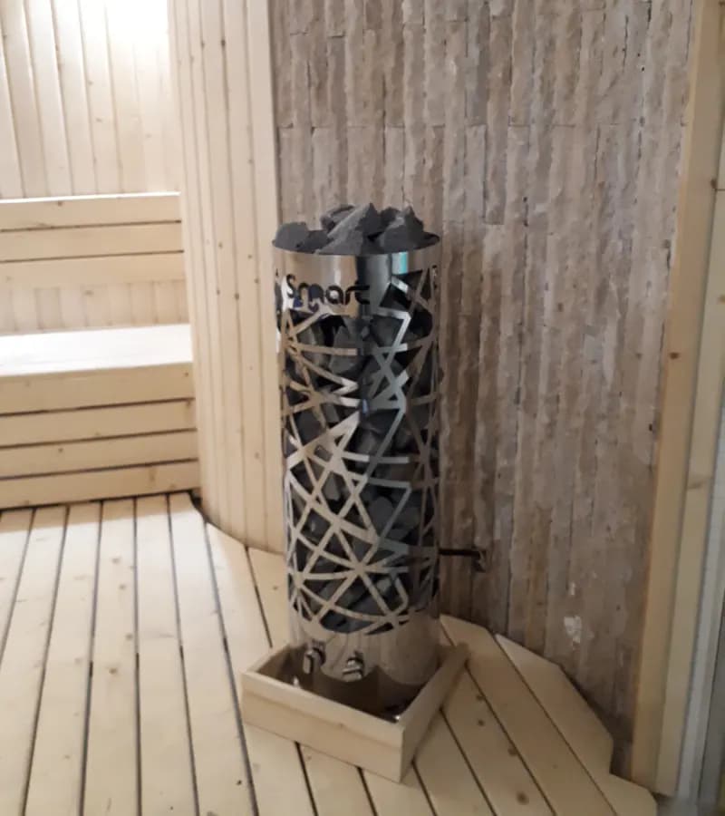 هیتر برقی سونا خشک Smart Pools 9 kW با تایمر و ترموستات — تصویر ۲