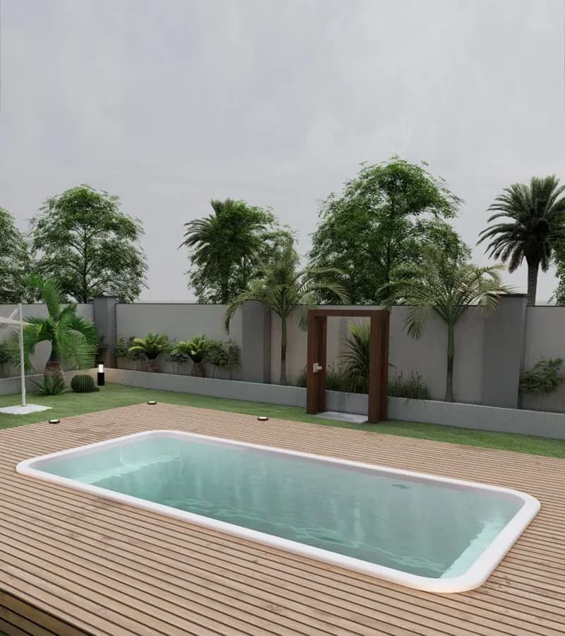 استخر فایبرگلاس Smart Pools مدل اکو — تصویر ۳