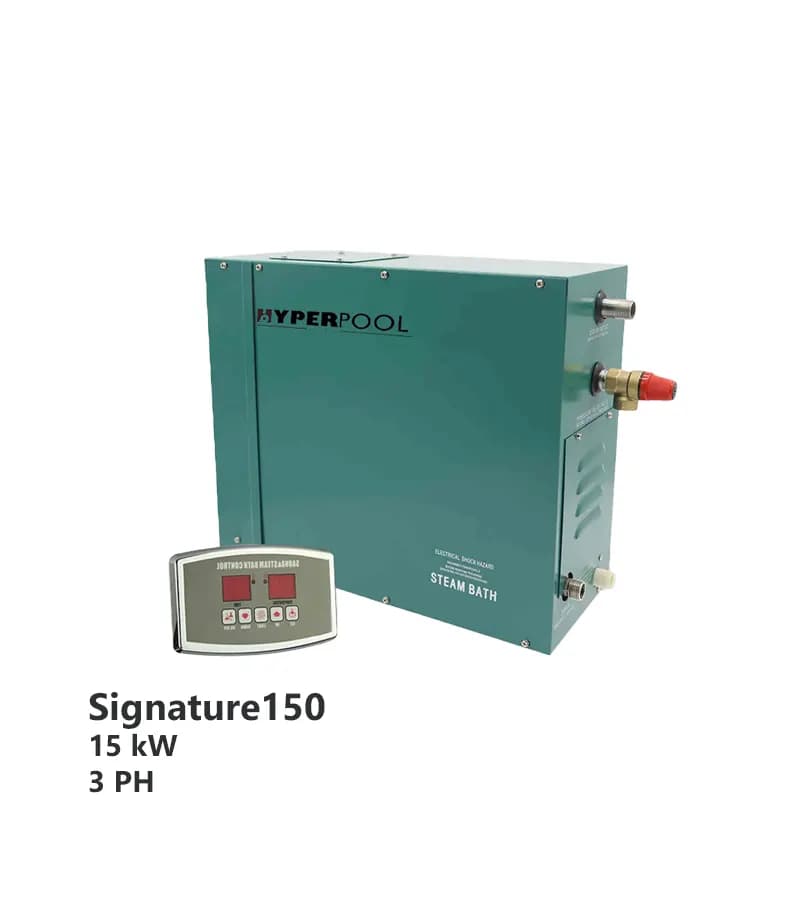 دستگاه مولد بخار سونا بخار هایپرپول مدل Signature150