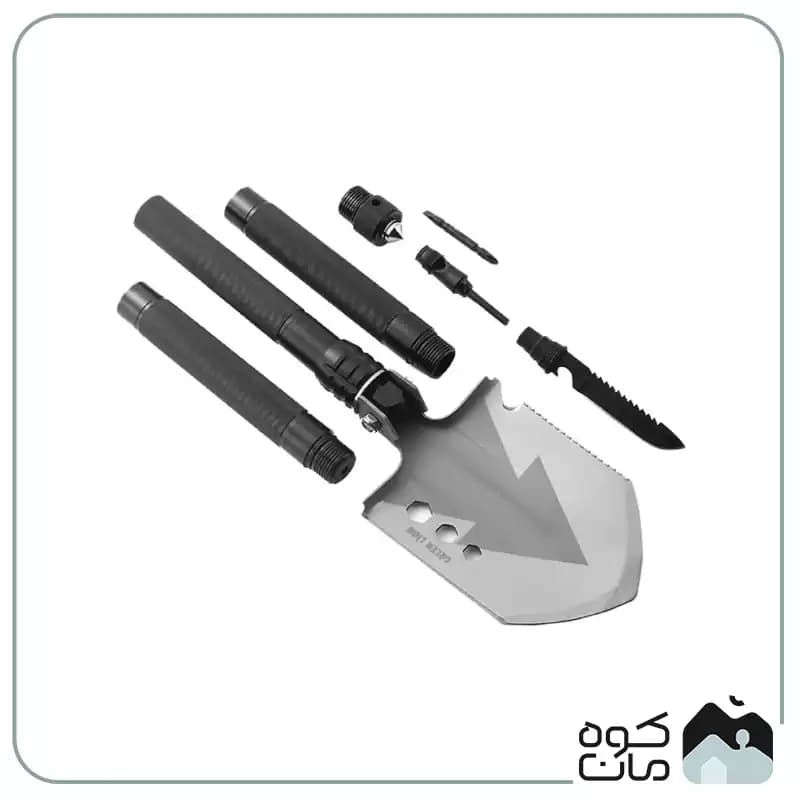 بیل تاکتیکال چندکاره گرین لاین مدل Green Lion Multi Shovel — تصویر ۳