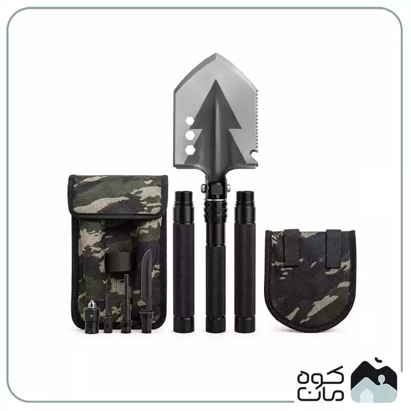 بیل تاکتیکال چندکاره گرین لاین مدل Green Lion Multi Shovel