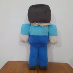 عروسک ماینکرافت هیروبراین 33 سانتی جنس مخمل — تصویر ۴