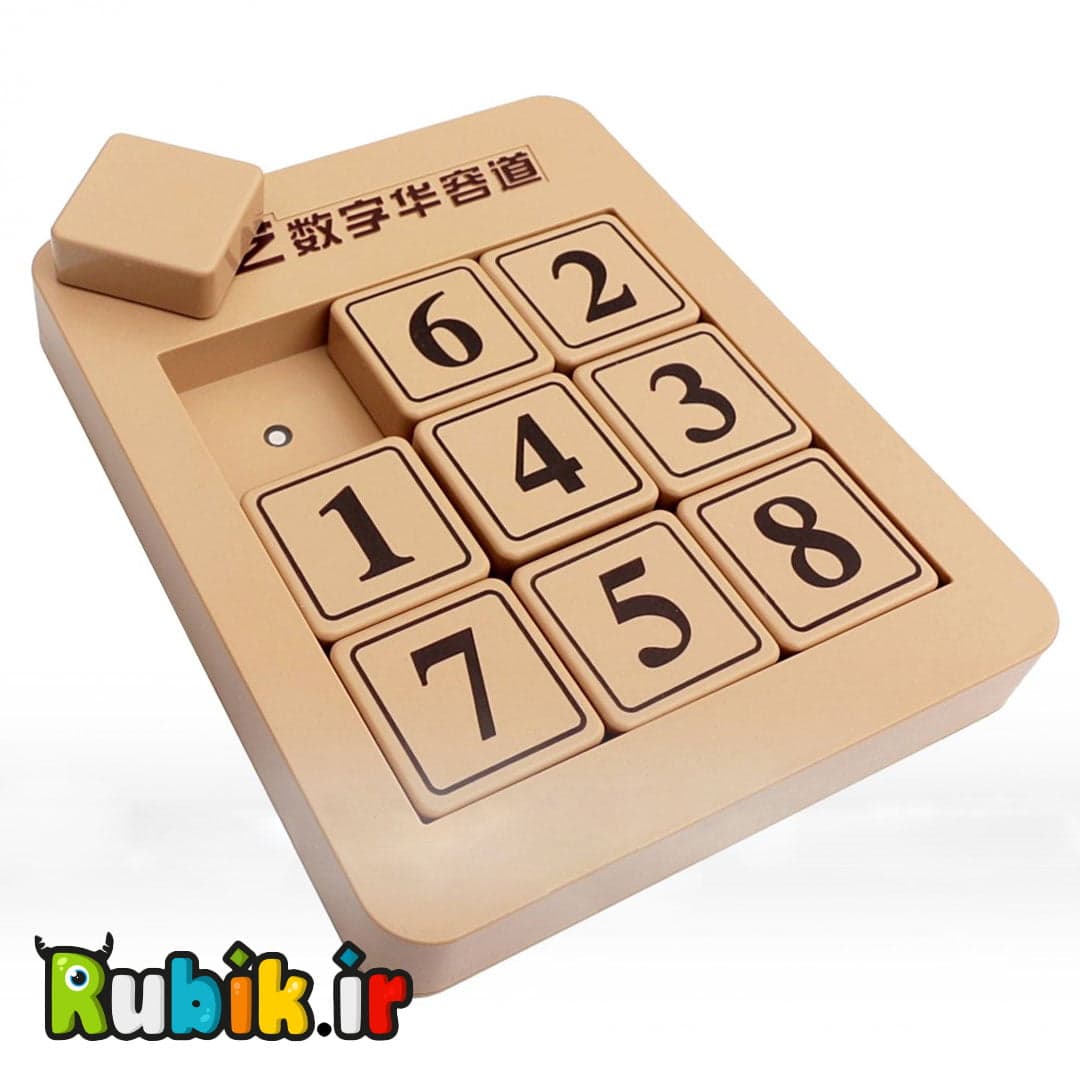 جدول 8 عددی هوش روبیک 3×3 کای وای مگنتی لایت — تصویر ۴