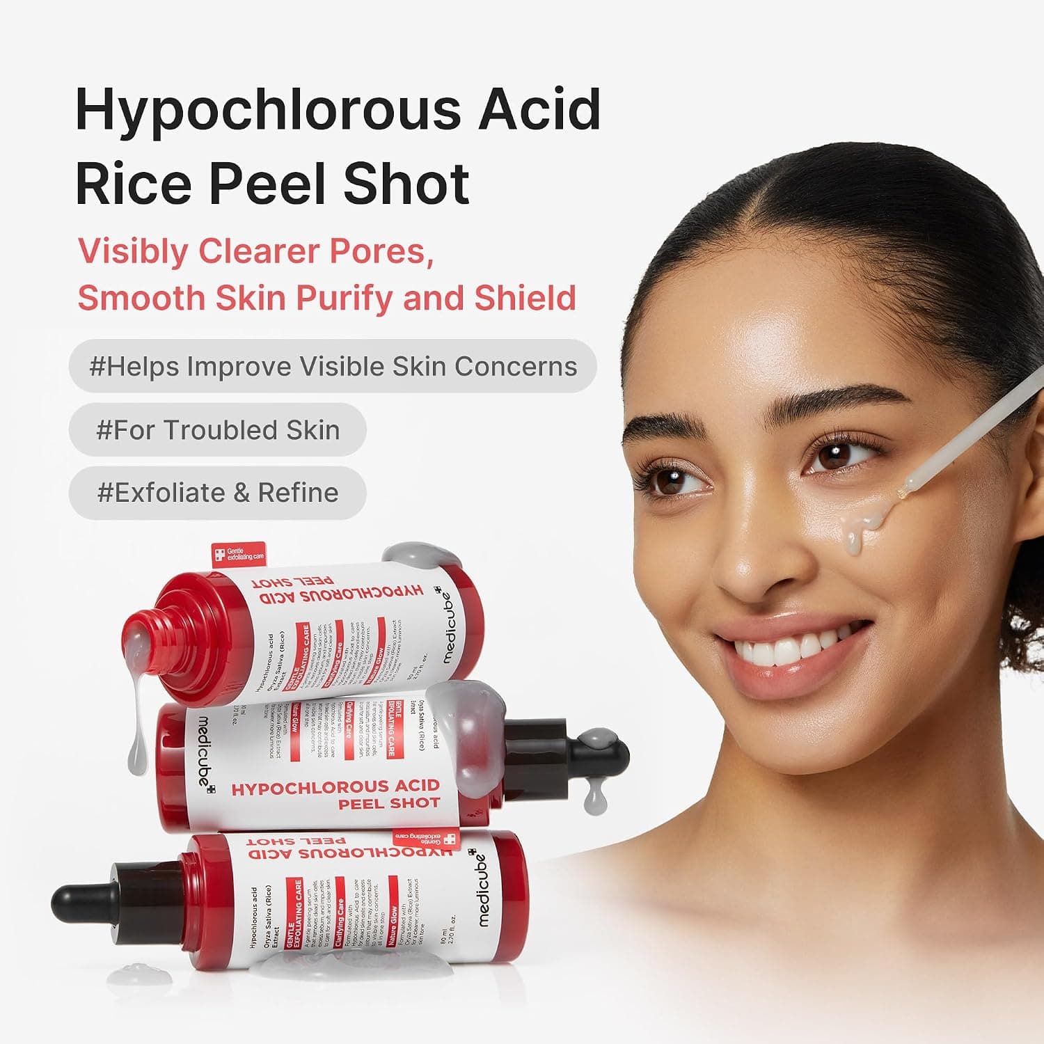 سرم Hypochlorous Acid مدیکیوب — تصویر ۲