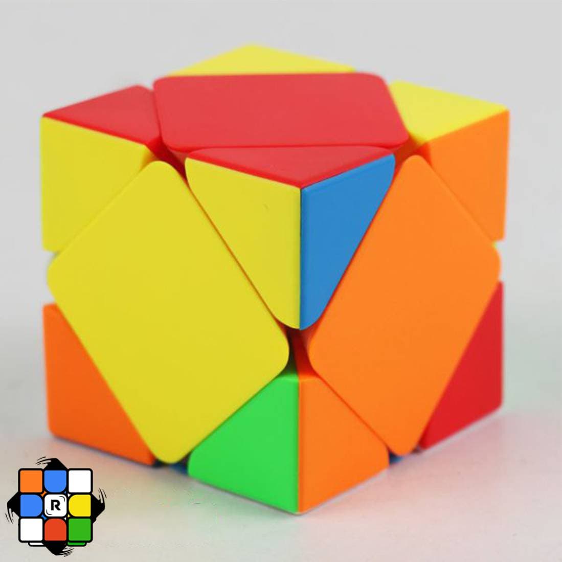 اسکوب میلانگ مویو استیکرلس MoYu MeiLong Skewb Cube — تصویر ۵