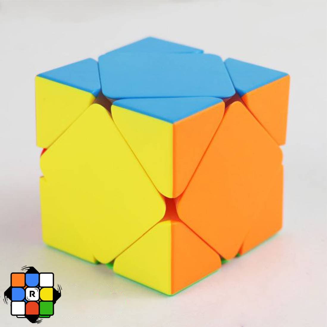 اسکوب میلانگ مویو استیکرلس MoYu MeiLong Skewb Cube — تصویر ۷