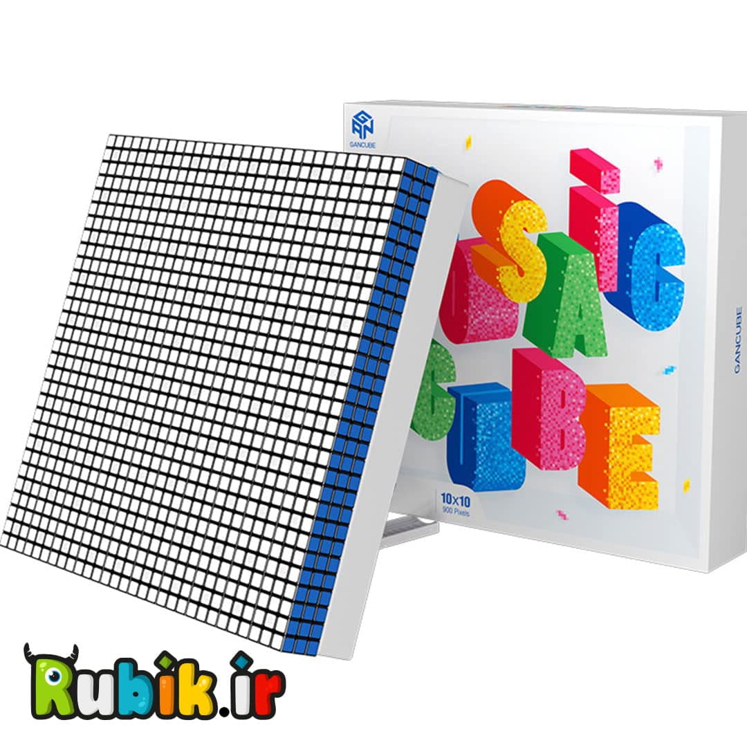 ساخت چهره با روبیک گنز پک 100عددی 10*10