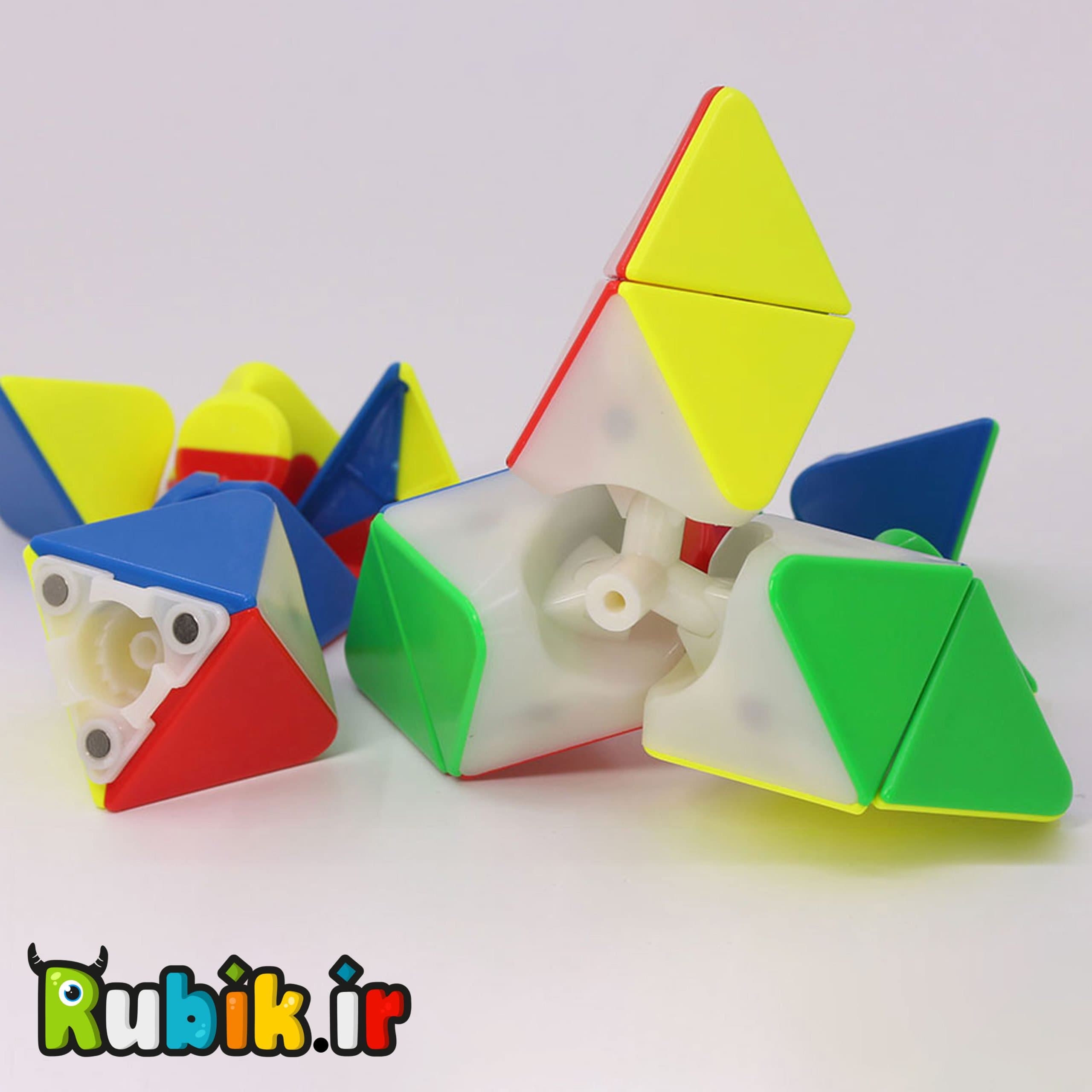 هرم مویو آر اس مگنت RS Magnetic Pyraminx — تصویر ۴