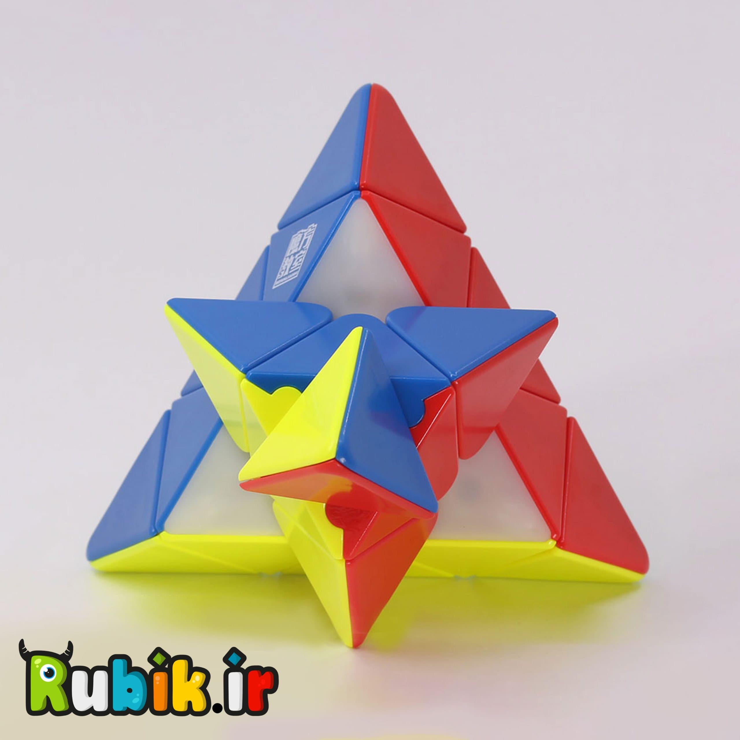 هرم مویو آر اس مگنت RS Magnetic Pyraminx — تصویر ۲