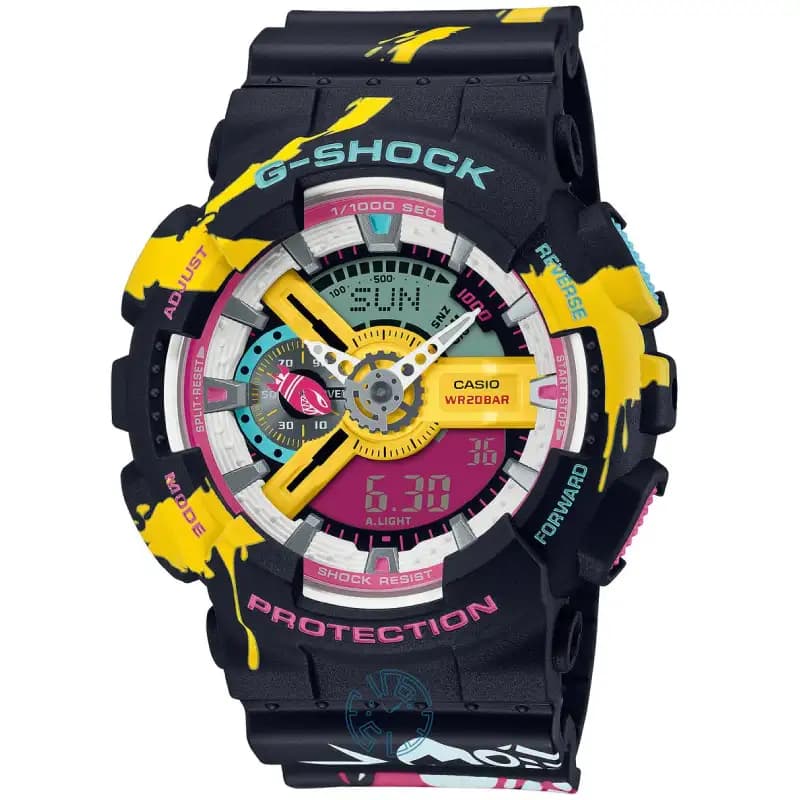 ساعت مچی مردانه کاسیو جیشاک G-SHOCK GA-110LL-1ADR