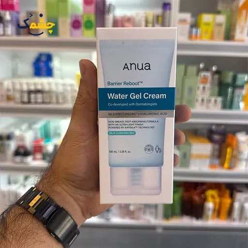 کرم واتر ژل آبرسان آنوا Barrier Reboot Water Gel Cream حجم 100 میلی‌لیتر — تصویر ۷