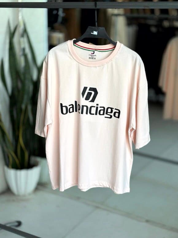 تیشرت باکسی بالنسیاگا balenciaga زنانه — تصویر ۶