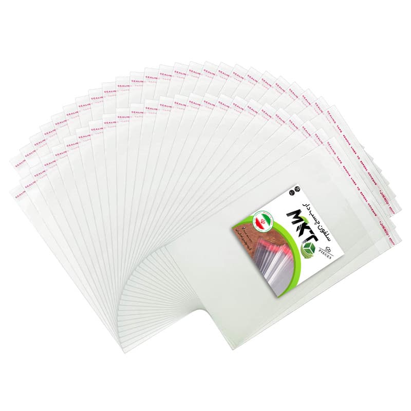 سلفون درچسب دار آويز 20×10 (50 عددی)