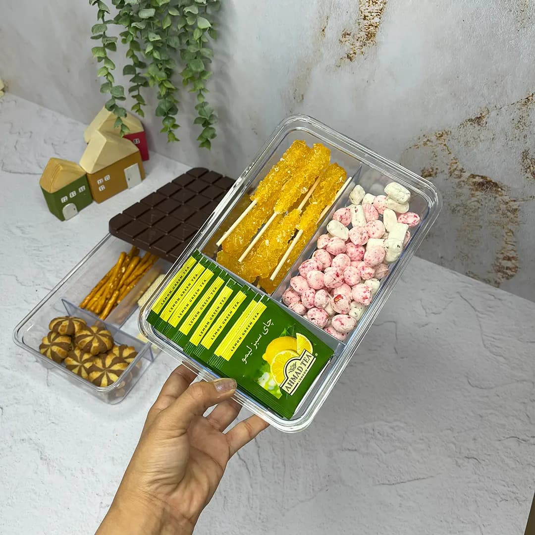 ظرف اکرولیک درب شکلاتی — تصویر ۲
